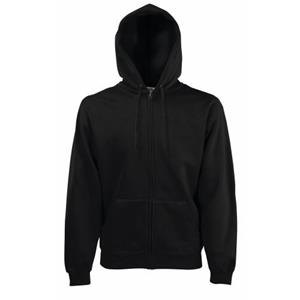 Fruit Of The Loom Heren Premium 70/30 Sweatshirt / Hoodie met capuchon en ritssluiting S bordeaux