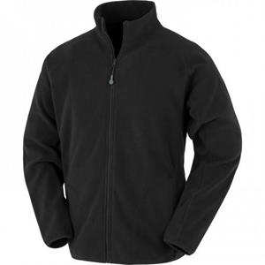 Result Genuine Recycled Resultaat Echt gerecycled fleecejack voor heren XL zwart
