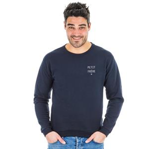 We are family Heren sweatshirt - LITTLE BROTHER X CŒUR WAF XS marineblauwe kleur