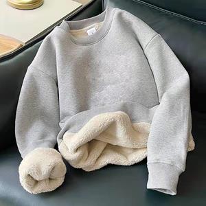 GS Heren Sweatshirt Kleding Casual Fleece Warm Streetwear Mannelijke Mode Herfst Winter Buitenkleding XXXXXL zwart