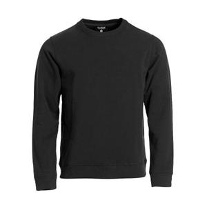 Pertemba FR - Apparel Clique Unisex volwassen klassiek effen sweatshirt met ronde hals L zwart