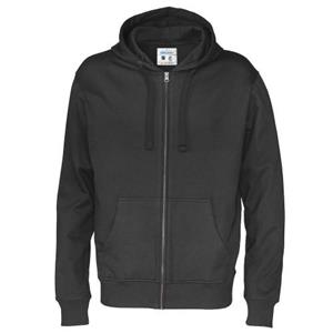Pertemba FR - Apparel Cottover herenhoodie met volledige ritssluiting M houtskool