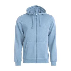 Pertemba FR - Apparel Clique Basic herenhoodie met volledige ritssluiting L appelgroene kleur