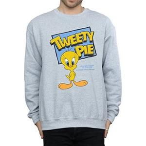 Looney Tunes Klassiek Tweety-sweatshirt voor heren L wit