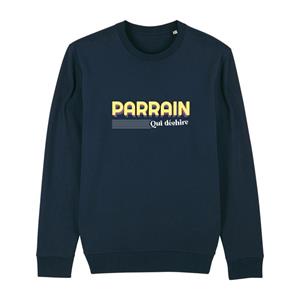 Ma Petite Tribu Heren sweatshirt - GODFATHER DIE RIPS 3 XS marineblauwe kleur