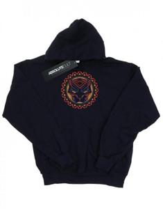Marvel Heren Black Panther Tribal Panther Icon-hoodie L wit