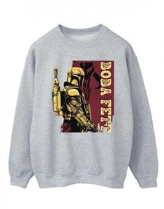 Star Wars Mens The Book Of Boba Fett Western Style Sweatshirt M wit