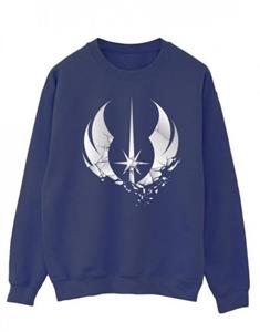 Star Wars Mens Obi-Wan Kenobi Order Fractured Sweatshirt L zwart