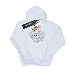 Disney Heren The Muppets Muppet Babies Mono Group Hoodie M wit