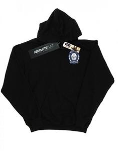 Star Wars Heren The Mandalorian Bounty Hunter Badge Borstprint Hoodie M wit