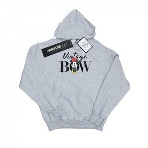 Disney Heren Minnie Mouse Vintage Bow Hoodie L wit