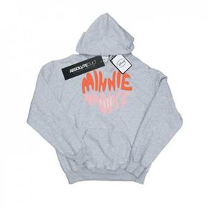 Disney Heren Minnie Mouse hartvormige hoodie L wit