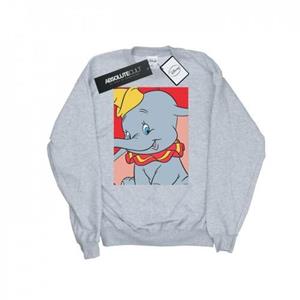 Disney heren Dumbo portretsweater S wit