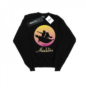 Disney Heren Aladdin Flying Sunset Sweatshirt M wit