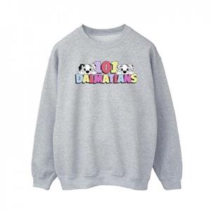 Disney Mens 101 Dalmatians Multi Colour Sweatshirt M wit