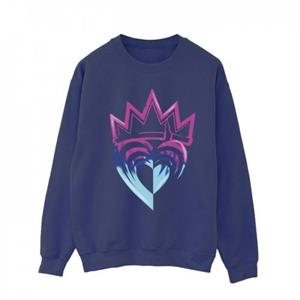 Disney heren afstammelingen roze kroon sweatshirt S wit
