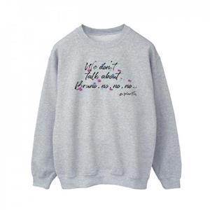 Disney Heren Encanto We praten niet over Bruno Nee Nee Sweatshirt XXL wit