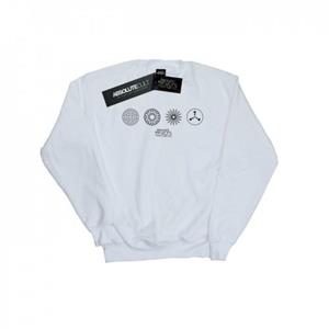 Pertemba FR - Apparel Fantastic Beasts Heren sweatshirt met ronde iconen S wit
