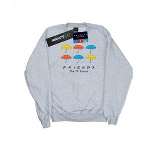 Friends Mens Coloured Umbrellas Sweatshirt L wit