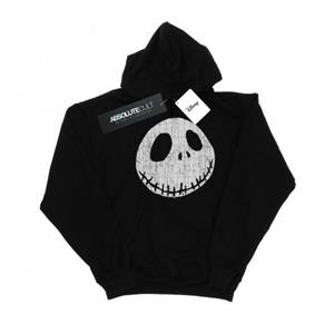 Disney Mens Nightmare Before Christmas Jack Cracked Face Hoodie L zwart