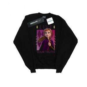 Disney Heren Frozen 2 Anna Live Your Truth Sweatshirt M wit