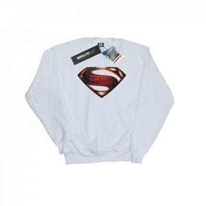 DC Comics Heren Justice League Movie Superman embleem sweatshirt L wit
