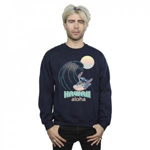Disney Lilo en Stitch Hawaii-sweatshirt voor heren L wit