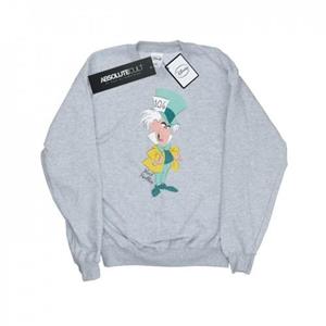Disney heren klassiek Mad Hatter Sweatshirt L grijs
