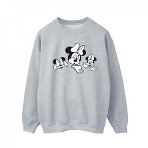 Disney heren Minnie Mouse drie gezichten sweatshirt XXL wit