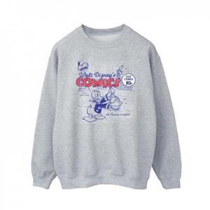 Disney Heren Donald Duck Comics Sweatshirt XXL wit