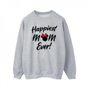 Disney Heren Minnie Mouse Gelukkigste moeder ooit Sweatshirt XXL wit