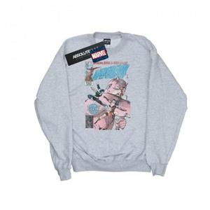 Marvel Heren Daredevil Distressed Bullseye Vs Elektra Cover Sweatshirt L wit
