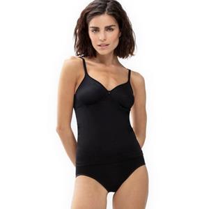 Mey BH hemdje - Bra Top zonder Beugel - Viscose bh en hemd in een zonder vulling - Wit - Zwart