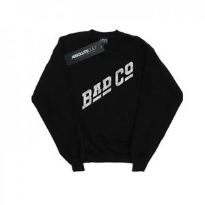 Pertemba FR - Apparel Bad Company heren sweatshirt met verontrust logo M wit
