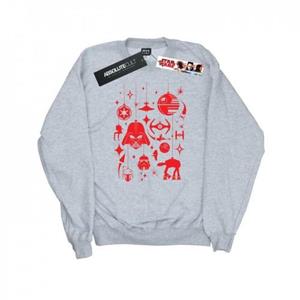 Star Wars Mens Christmas Decorations Sweatshirt L wit
