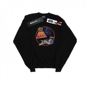 Star Wars Mens From A Galaxy Far Far Away Sweatshirt M wit