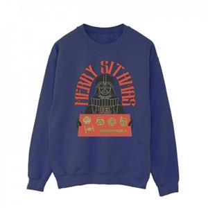 Star Wars Mens Episode IV: A New Hope Merry Sithmas Sweatshirt L wit