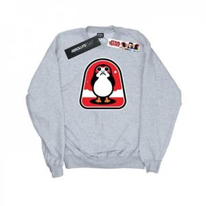Star Wars Mens The Last Jedi Porgs Badge Sweatshirt L wit