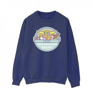 Star Wars Heren The Mandalorian Eggcellent Paassweatshirt L wit