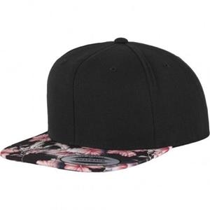 Flexfit unisex bloemensnapbackpet One Size munt
