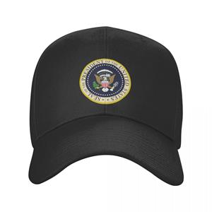 91460000MABYFHJN57 Amerikaanse presidentiële zegel baseballpet voor dames unisex verstelbaar VS Trump verkiezing stem papa hoed prestatie Adjustable Cap