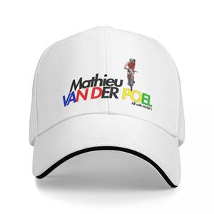 91440605MAC58Q307J Mathieu Van Der Poel Allemaal met MVDP Golfpet Accessoires Stijlvolle zonnepet Unisex-stijl Dagelijks Alle seizoenen Reizen One Size