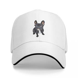 91460000MABYFHJN57 Leuke Franse Bulldog Frenchie Hond Unisex Baseball Caps Pet Zonnescherm Outdoor Hoed one size
