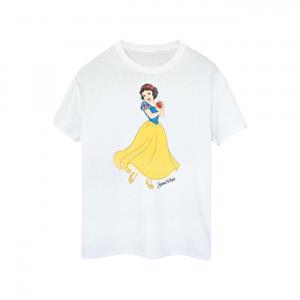 Pertemba FR - Apparel Sneeuwwitje en de zeven dwergen katoenen T-shirt voor meisjes 12-13 wit