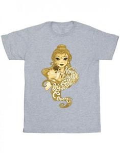 Disney Girls Belle en het beest oordeelt nooit katoenen T-shirt 12-13 wit