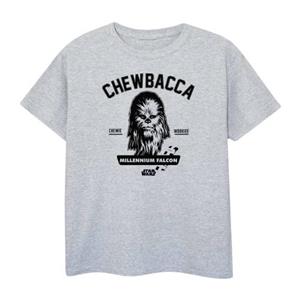 Star Wars meisjes collegiale Chewbacca T-shirt 12-13 zwart