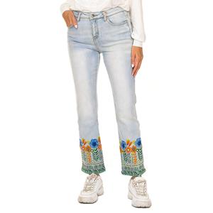 Desigual Copenhagen Skinny 19SWDD18 damesjeans 24-USA blauw