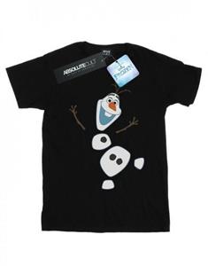 Disney Frozen Olaf gedeconstrueerd katoenen T-shirt voor meisjes 12-13 wit