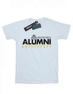 Harry Potter meisjes Hogwarts Alumni Huffelpuf katoenen T-shirt 12-13 wit
