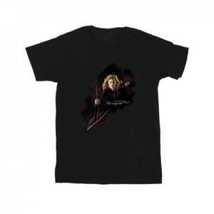 Harry Potter Girls Hermione Fight Like A Girl katoenen T-shirt 12-13 zwart